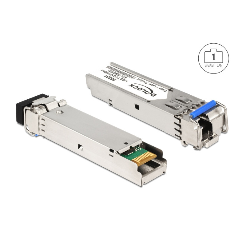 Delock SFP Modul 1000Base-BX SM TX 1310 / RX 1490 nm DDM