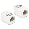 Delock Adapter RJ45 Buchse - RJ45 Buchse Cat.6 UTP kompakt