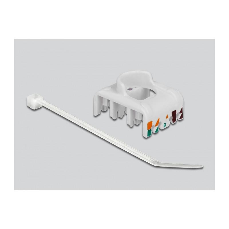 Delock Keystone Modul RJ45 Buchse - LSA Cat.6A UTP schwarz