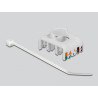 Delock Keystone Modul RJ45 Buchse - LSA Cat.6A UTP schwarz