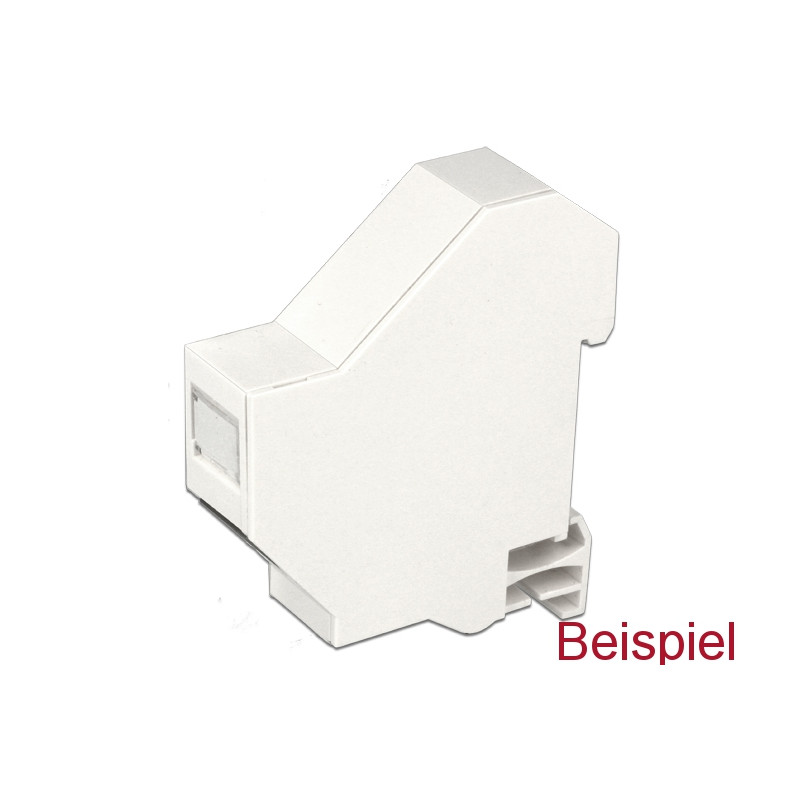 Delock Abdeckung für Keystone Hutschienen Halterung
