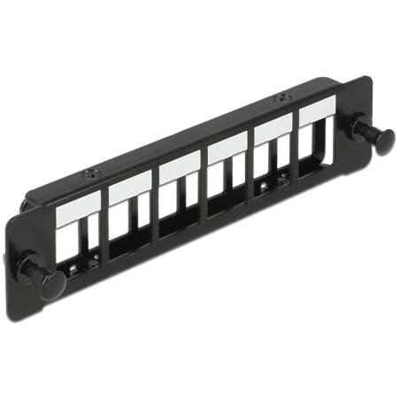 Delock Keystone Halterung 6 Port Panel