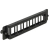 Delock Keystone Halterung 6 Port Panel