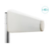 Delock LTE Antenne SMA Stecker 9 - 11 dB direktional mit Anschlusskabel (RG-58, 5 m) weiß outdoor