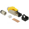 Delock RJ45 Stecker feldkonfektionierbar Cat.6A Metall