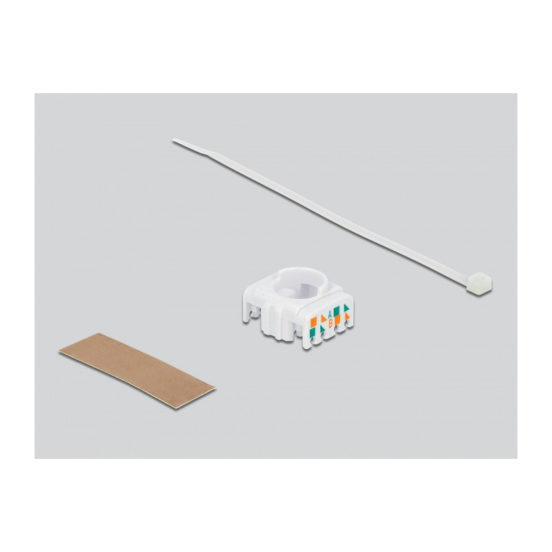 Delock Keystone Modul RJ45 Buchse Cat.6A werkzeugfrei
