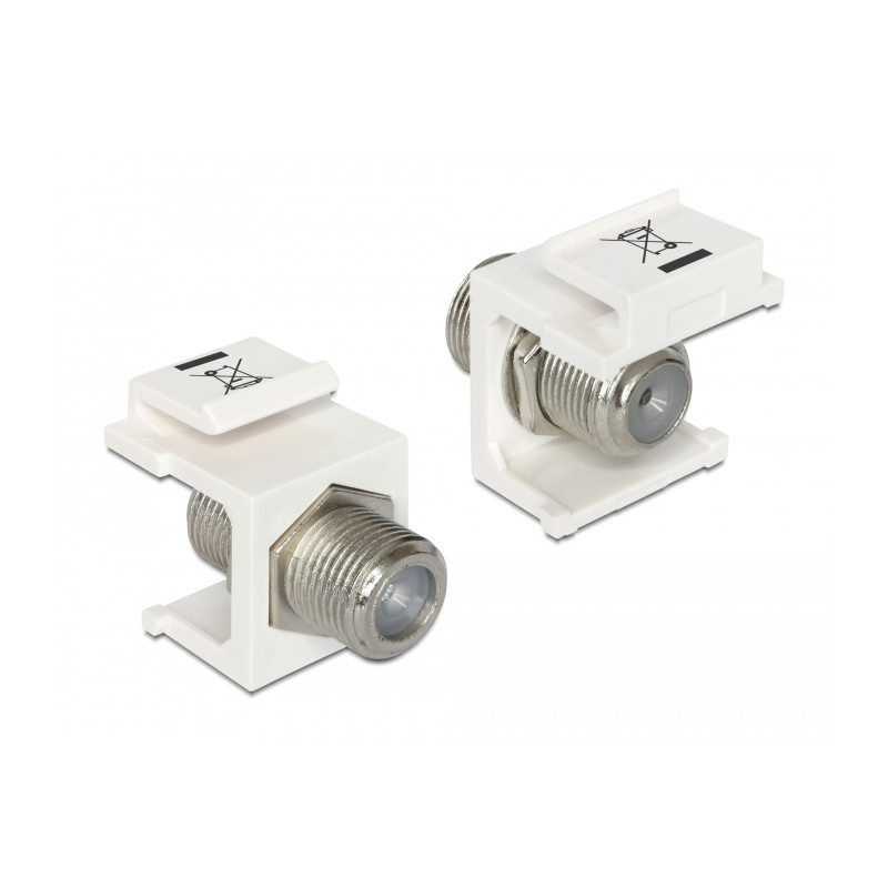 Delock Keystone Modul F Buchse - F Buchse