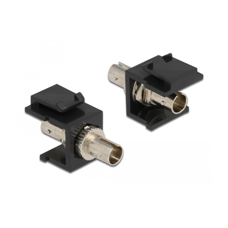 Delock Keystone Modul ST Simplex Buchse - ST Simplex Buchse schwarz