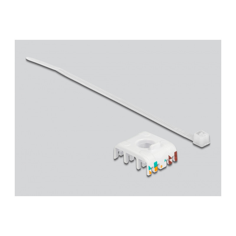 Delock Keystone Modul RJ45 Buchse - LSA Cat.6 UTP rot