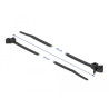 Delock Kabelbinder mit Spreizanker L 160 x B 4 mm schwarz 10 Stück