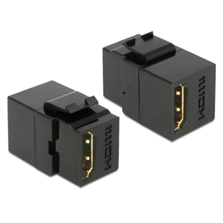 Delock Keystone Modul HDMI Buchse - HDMI Buchse schwarz