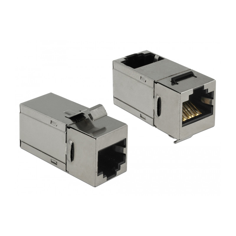 Delock Keystone Modul RJ45 Buchse - RJ45 Buchse Cat.6 90°