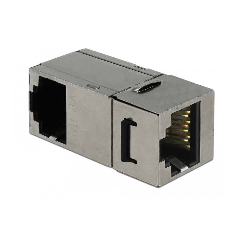 Delock Keystone Modul RJ45 Buchse - RJ45 Buchse Cat.6 90°