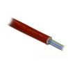 Delock Feuerfester Schutzschlauch silikonbeschichtet 2 m x 10 mm rot