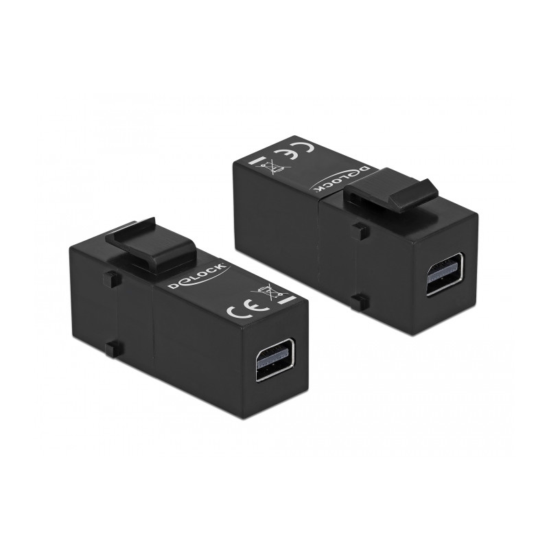 Delock Keystone Modul mini DisplayPort Buchse - mini DisplayPort Buchse