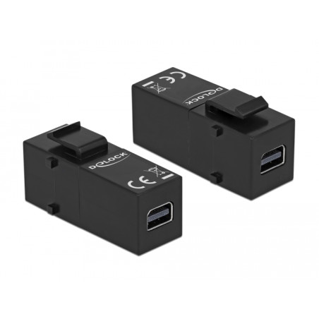 Delock Keystone Modul mini DisplayPort Buchse - mini DisplayPort Buchse
