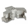 Delock Keystone Modul RJ45 Buchse - LSA Cat.6A STP Staubschutz