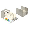 Delock Keystone Modul RJ45 Secure Cat.6 - LSA