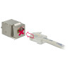 Delock Keystone Modul RJ45 Secure Cat.6 - LSA
