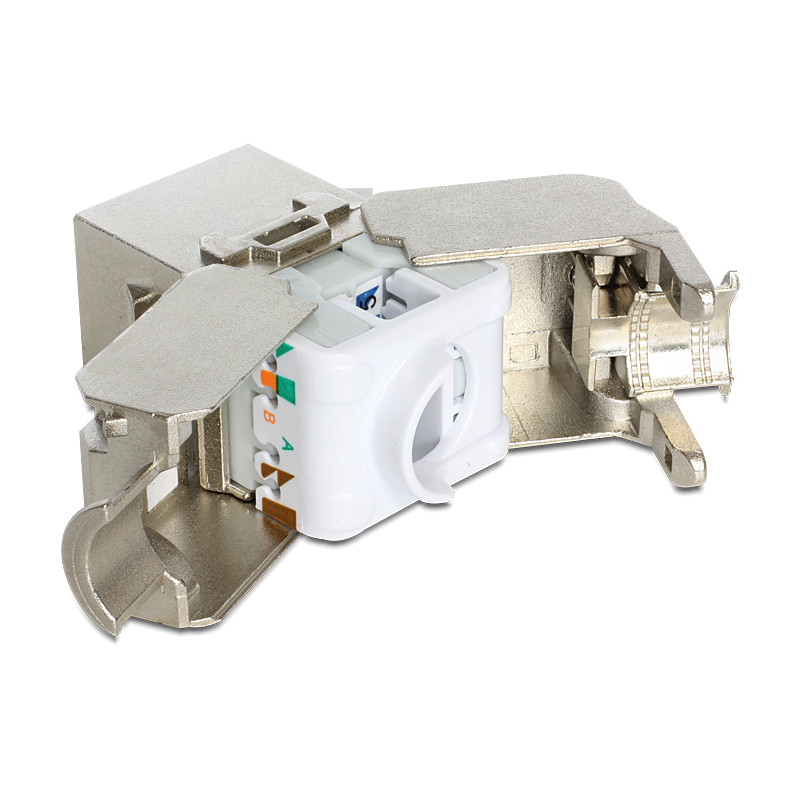 Delock Keystone Modul RJ45 Buchse - LSA Cat.6A STP 24 Stück