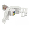 Delock RJ45 Stecker Cat.6 UTP werkzeugfrei 2 Stück