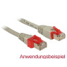 Delock RJ45 Reparatur Clip 40 Stück Set 2 (transparent, schwarz, violett, orange)