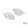 Delock Knickschutz für RJ45 Crimp+Cut+Curve Stecker 20 Stück