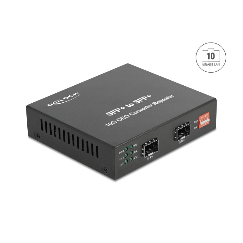 Delock Medienkonverter 10GBase-R SFP+ zu SFP+