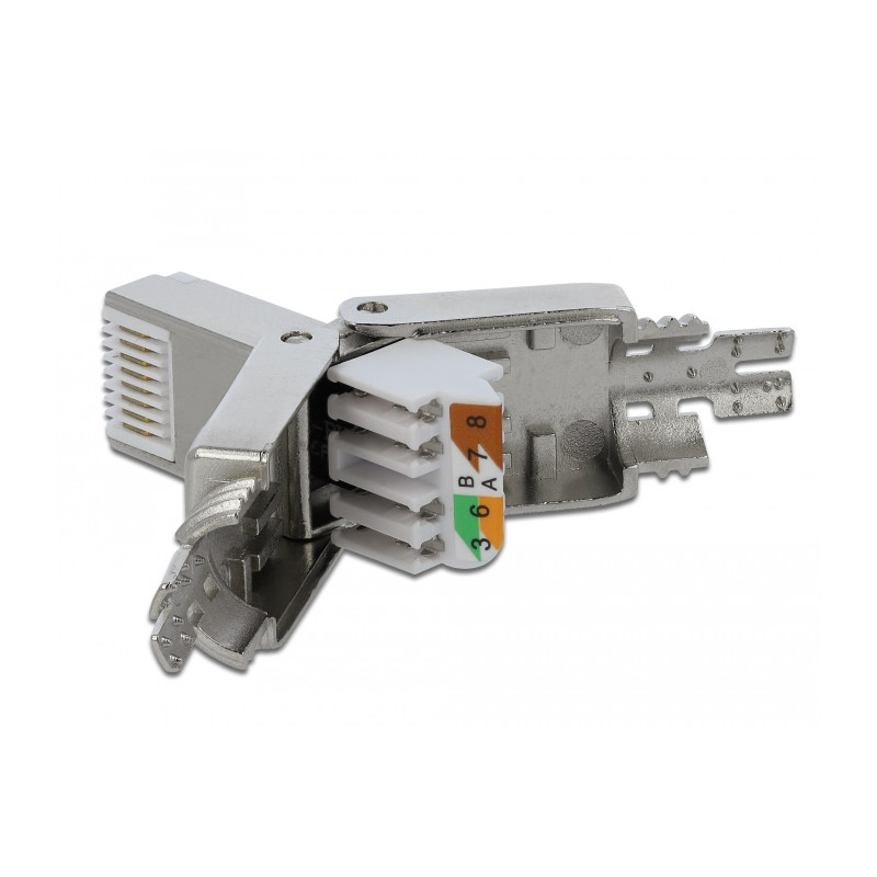 Delock RJ45 Stecker Cat.6 STP werkzeugfrei