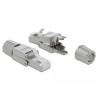 Delock RJ45 Stecker Cat.6A STP werkzeugfrei