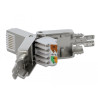 Delock RJ45 Stecker Cat.6A STP werkzeugfrei