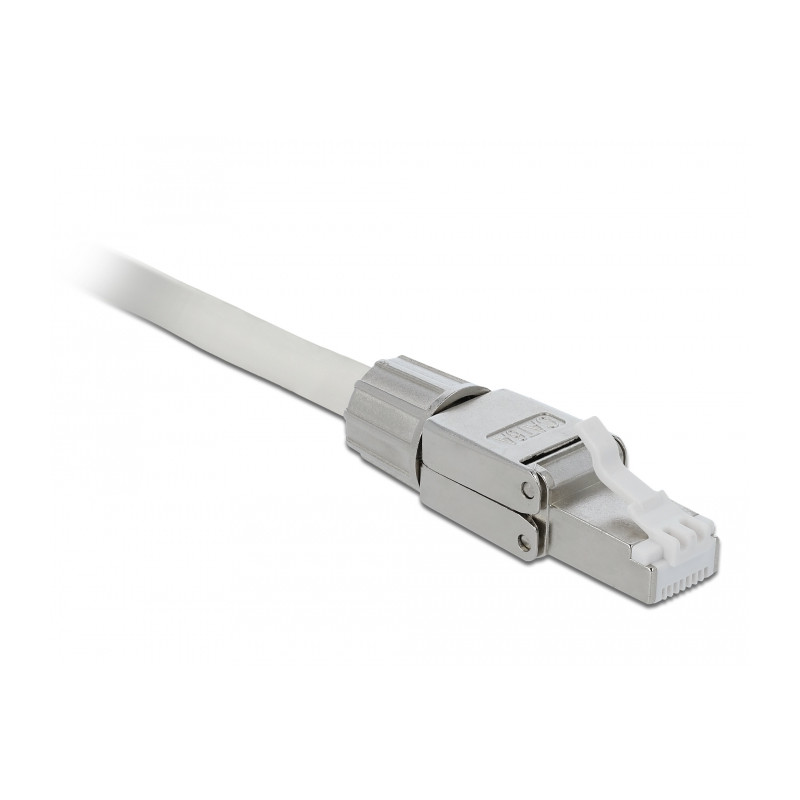 Delock RJ45 Stecker Cat.6A STP werkzeugfrei