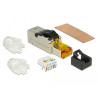 Delock RJ45 Stecker feldkonfektionierbar Cat.8.1 Metall