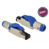 Delock RJ45 Stecker feldkonfektionierbar Cat.8.1 Metall