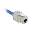 Delock Keystone Modul RJ45 Buchse Cat.8.1 werkzeugfrei