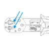 RJ45 Crimp+Cut Klingen Set 5 Stück für Delock 86450