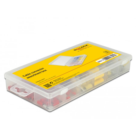Delock Kabelverbinder Sortiment Box 170-teilig farbig