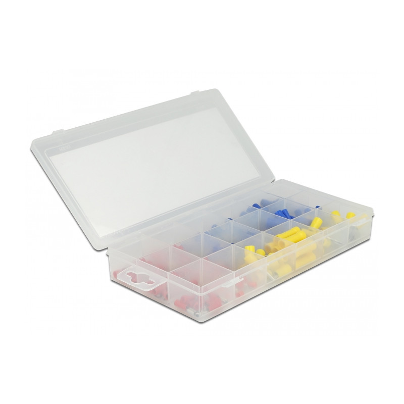 Delock Kabelverbinder Sortiment Box 170-teilig farbig