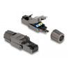 Delock RJ45 Stecker Cat.8.1 STP werkzeugfrei