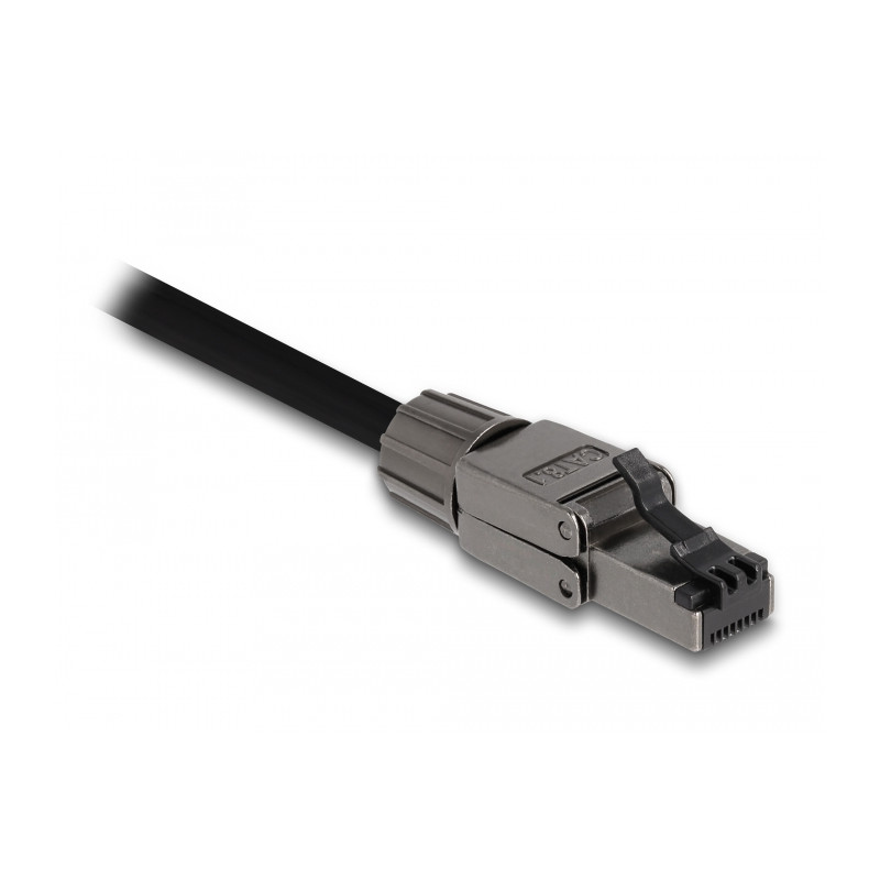 Delock RJ45 Stecker Cat.8.1 STP werkzeugfrei
