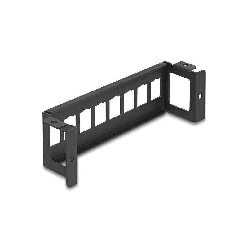 Delock Keystone Halterung 8 Port Panel Aufbau horizontal