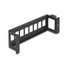 Delock Keystone Halterung 8 Port Panel Aufbau horizontal