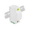 Delock LWL Anschlussdose für Hutschiene 4 x SC Simplex oder LC Duplex