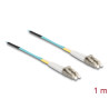 Delock Kabel Lichtwellenleiter LC zu LC Multimode OM3 1 m