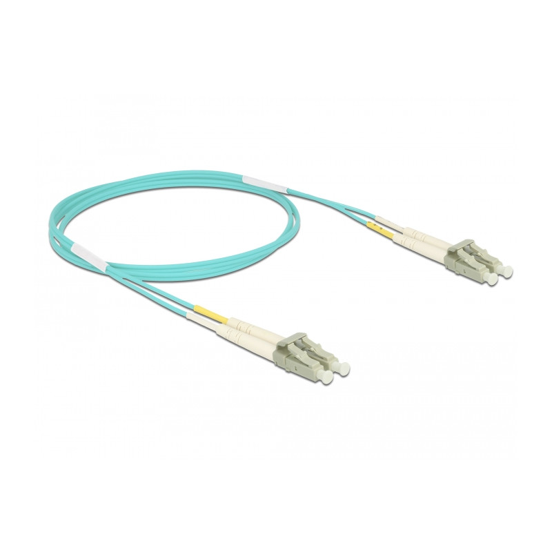 Delock Kabel Lichtwellenleiter LC zu LC Multimode OM3 1 m