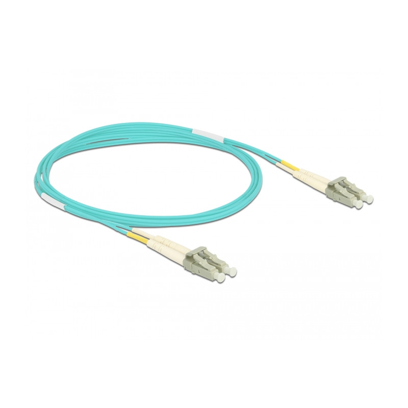 Delock Kabel Lichtwellenleiter LC zu LC Multimode OM3 2 m