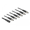 Delock DC Verteilerkabel 5,5 x 2,1 mm 1 x Buchse zu 6 x Stecker verschraubbar