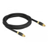 Delock TOSLINK Kabel Standard Stecker - Stecker 2 m