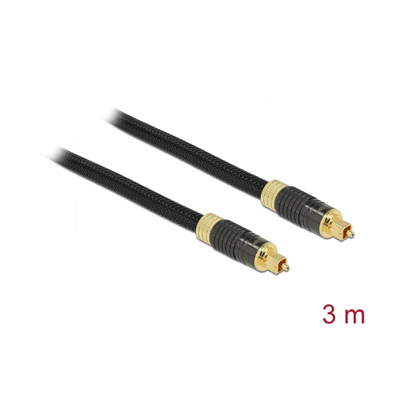 Delock TOSLINK Kabel Standard Stecker - Stecker 3 m