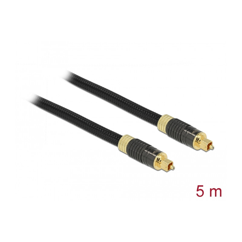 Delock TOSLINK Kabel Standard Stecker - Stecker 5 m